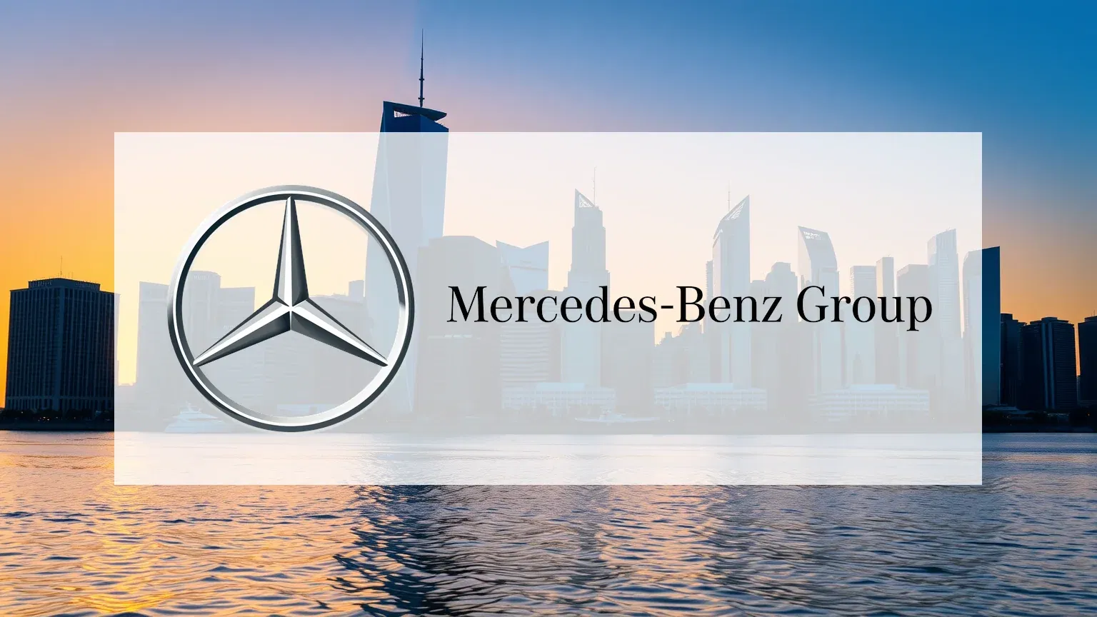 Mercedes-Benz Aktie - Beitragsbild