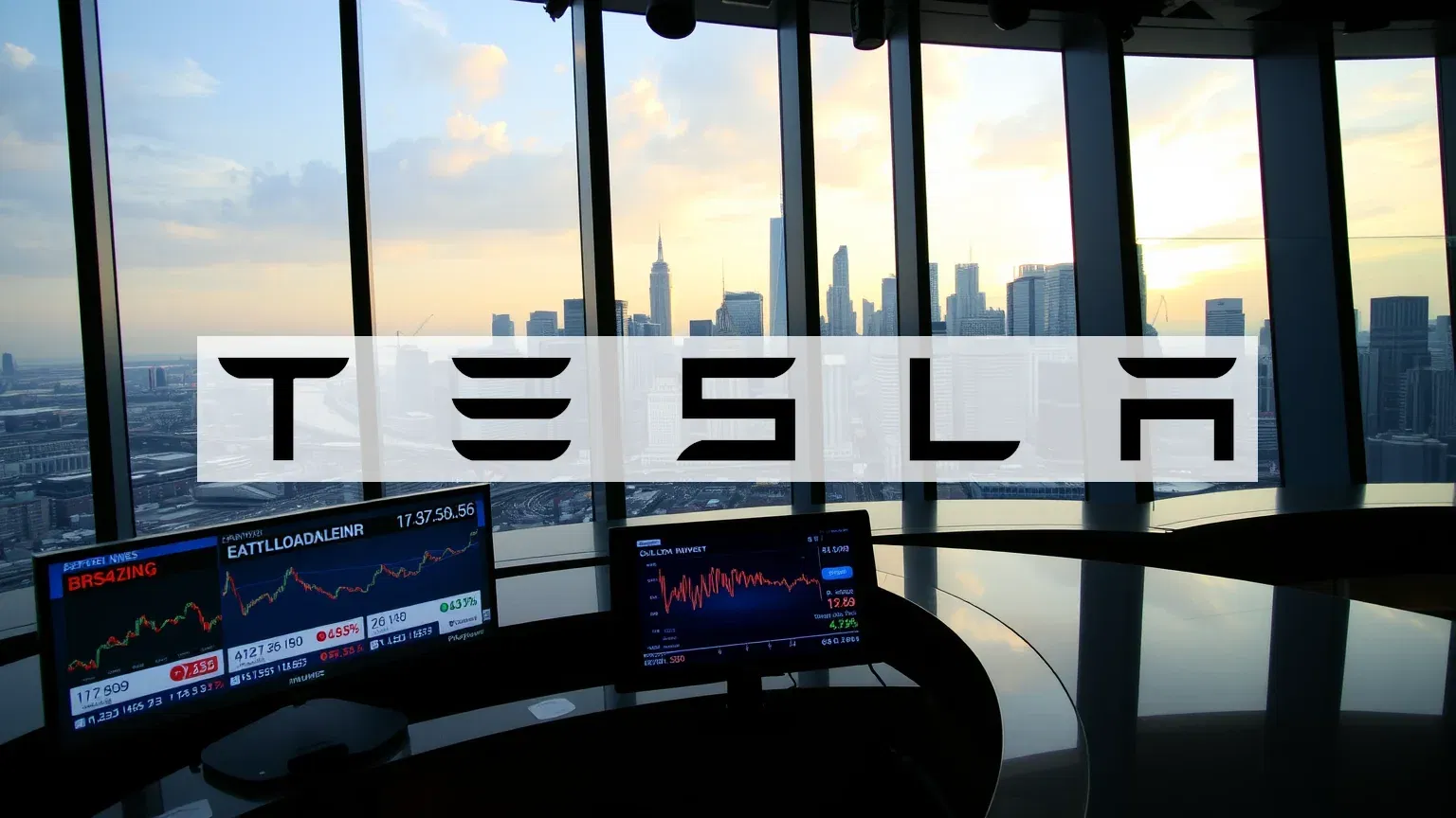 Tesla Aktie - Beitragsbild