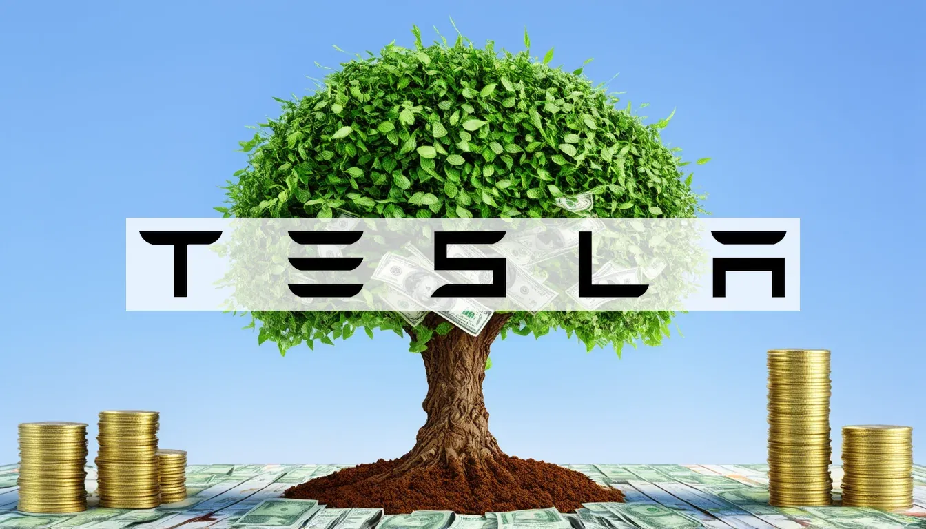 Tesla Aktie - Beitragsbild