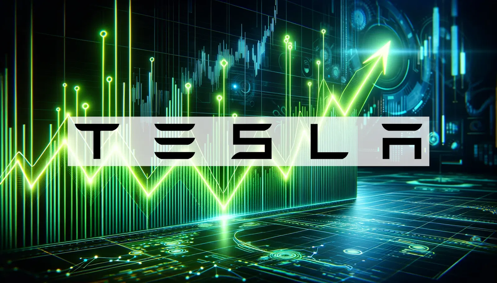 Tesla Aktie - Beitragsbild
